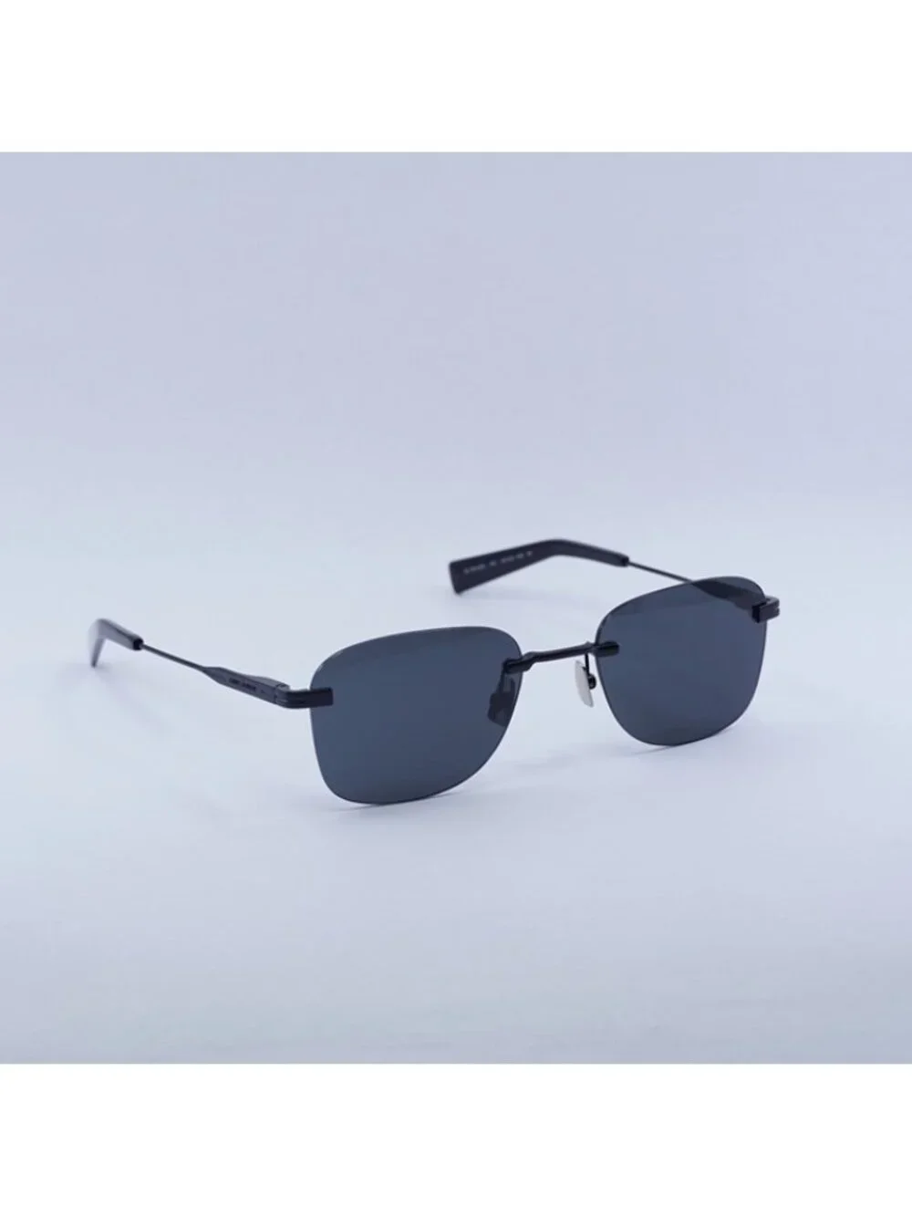 Saint Laurent SL744 001 Sunglasses Black Square Frame, Black Lenses